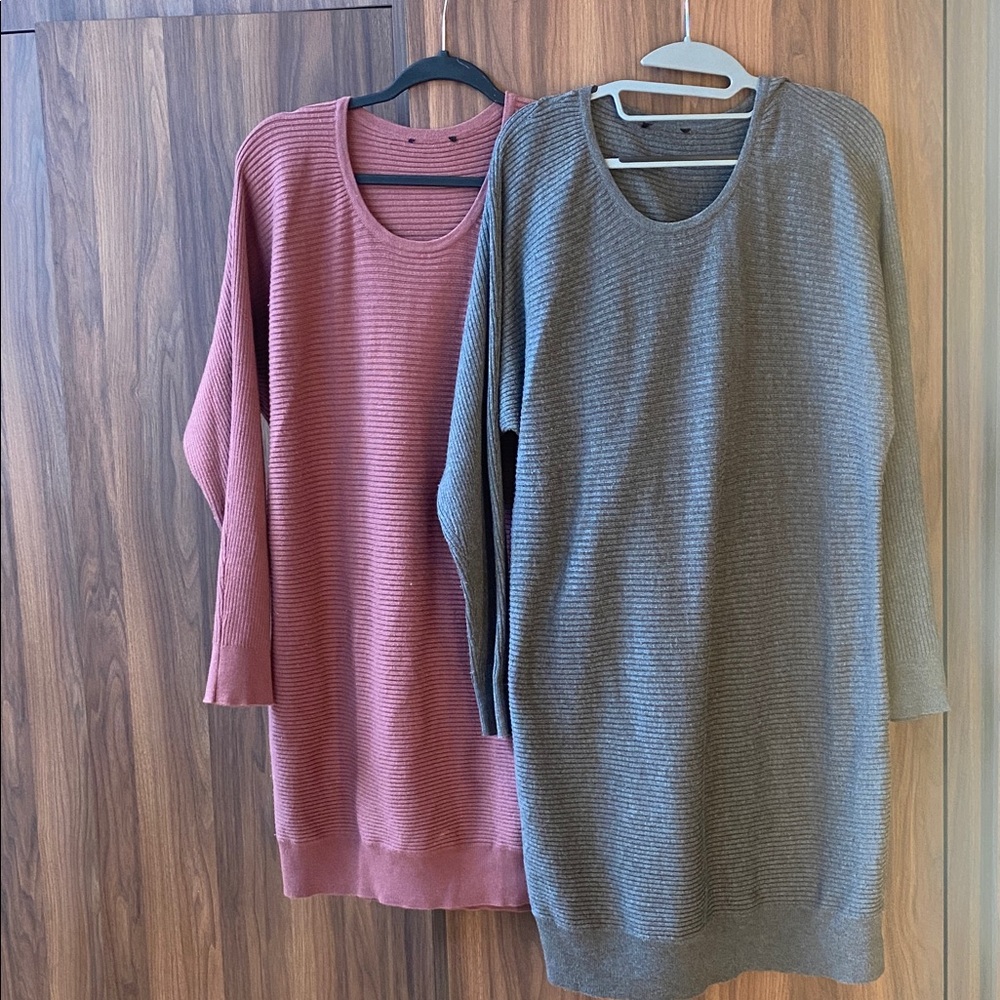 Cozy Ribbed Knit Maternity Sweaters